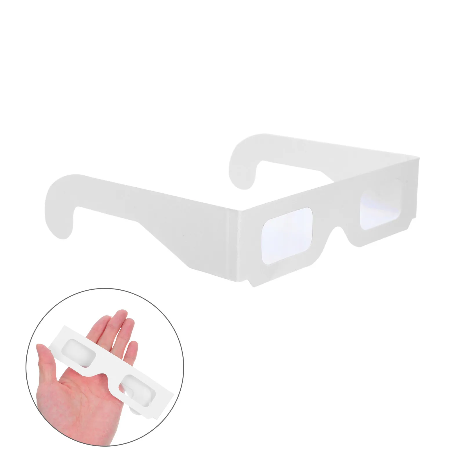25Pcs 3D DIY Blank Paper Diffraction Glasses for Festival Parties Photo Props Light Shows New Year Birthday
25Pcs 3D DIY Blank Paper Diffraction Glasses for Festival Parties Photo Props Light Shows New Year Birthday