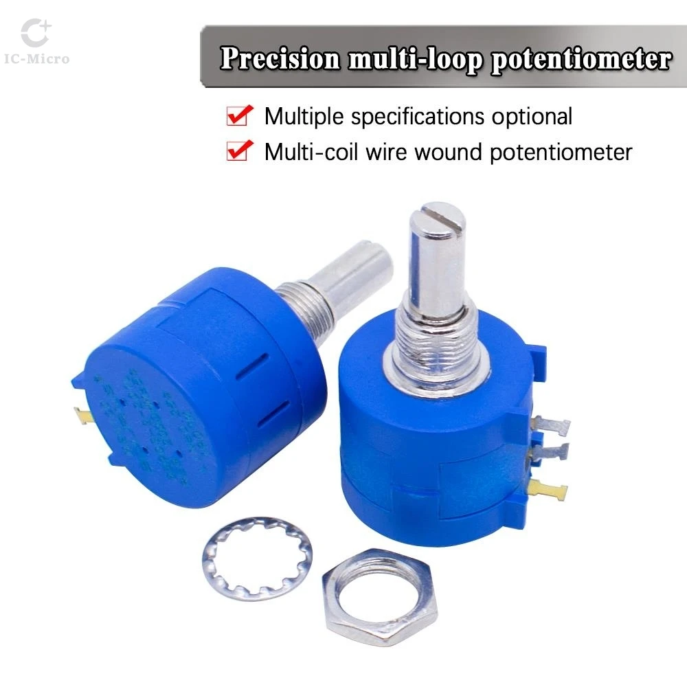 XCW 3590S Многооборотный потенциометр 500 1K 2K 5K 10K 20K 50K 100K Ом Потенциометр Регулируемый резистор 3590 102 202 502 103
XCW 3590S Многооборотный потенциометр 500 1K 2K 5K 10K 20K 50K 100K Ом Потенциометр Регулируемый резистор 3590 102 202 502 103