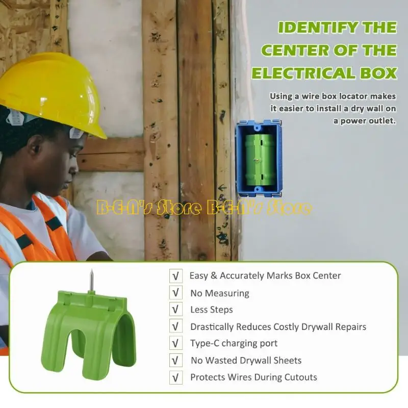 Y1AD 5Pcs/Pack Heavy Duty Electrical Box Marking Locators And Positioner Suitable For Quick Accurate Wall Outlet Placement
Y1AD 5Pcs/Pack Heavy Duty Electrical Box Marking Locators And Positioner Suitable For Quick Accurate Wall Outlet Placement