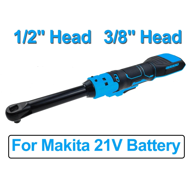 220N.m Ratchet Wrench Extended Head Removal Screw Nut 3/8" 1/2" Electric Driver Power Tools Cordless For Makita 21V Battery
220N.m Ratchet Wrench Extended Head Removal Screw Nut 3/8" 1/2" Electric Driver Power Tools Cordless For Makita 21V Battery