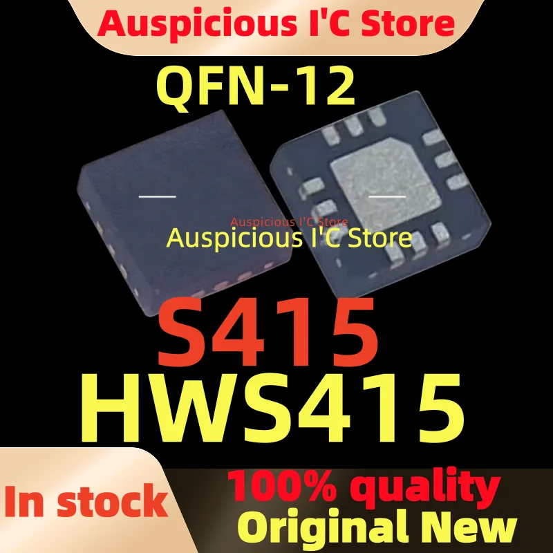 (10pcs)100%New HWS415 S415 QFN-12
(10pcs)100%New HWS415 S415 QFN-12