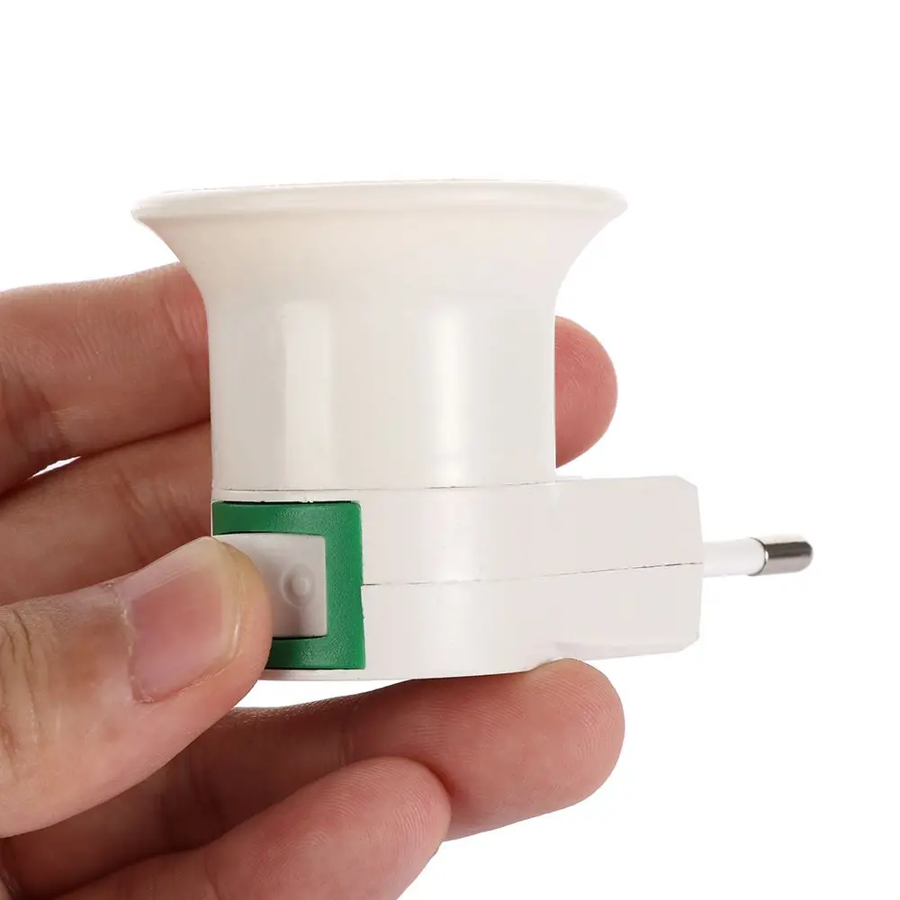 EU Plug With On/Off Switch Wall Lamp Light Socket Light Base Socket Adapter Screw Converter Bulb Base Lamp Holder
EU Plug With On/Off Switch Wall Lamp Light Socket Light Base Socket Adapter Screw Converter Bulb Base Lamp Holder