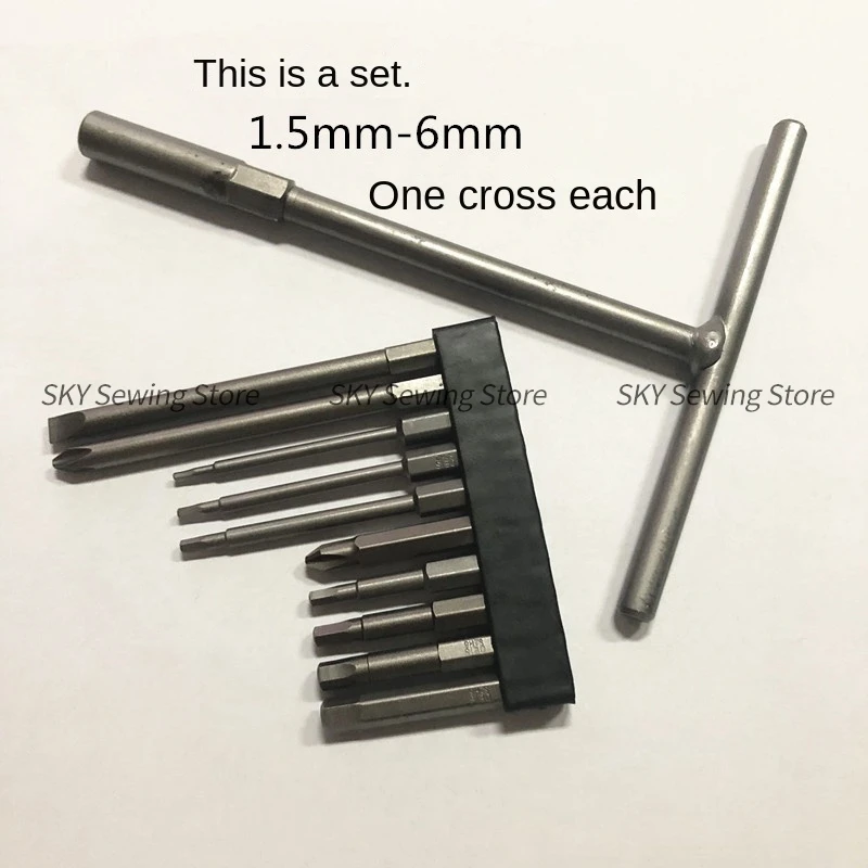 1PCS Repair Tools T Shape Wrench Socket Tools 1.5-6mm with T Shape Socket Wrench Computer Embroidery Machine Parts
1PCS Repair Tools T Shape Wrench Socket Tools 1.5-6mm with T Shape Socket Wrench Computer Embroidery Machine Parts