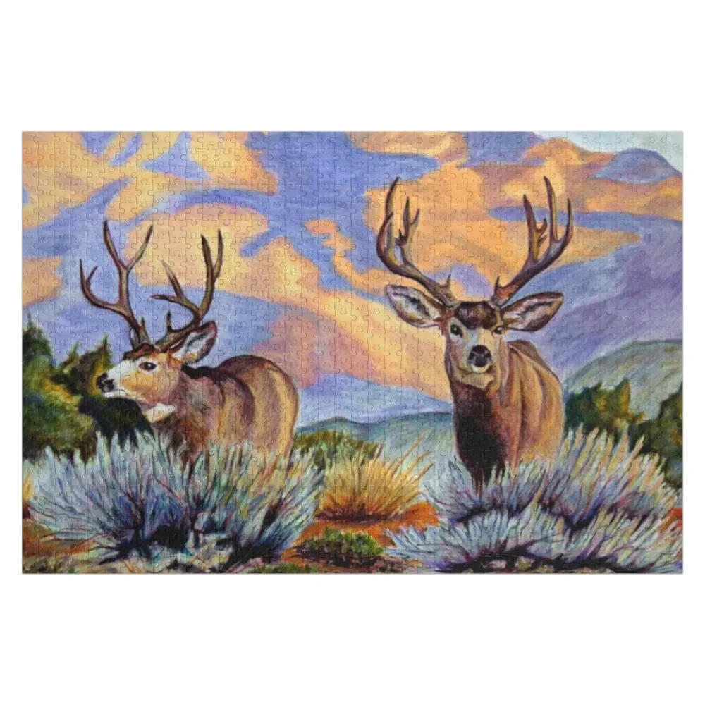 Ghost Bucks of the Abajos Jigsaw Puzzle Wood Name Works Of Art For Children Baby Wooden Puzzle
Ghost Bucks of the Abajos Jigsaw Puzzle Wood Name Works Of Art For Children Baby Wooden Puzzle
