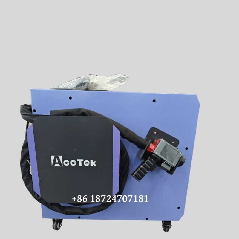 100w 200w 300w 500w Handheld Lazer Removal Tools for Rust Double Wobble Powder Coatings Cleaner Tool for Sale
100w 200w 300w 500w Handheld Lazer Removal Tools for Rust Double Wobble Powder Coatings Cleaner Tool for Sale