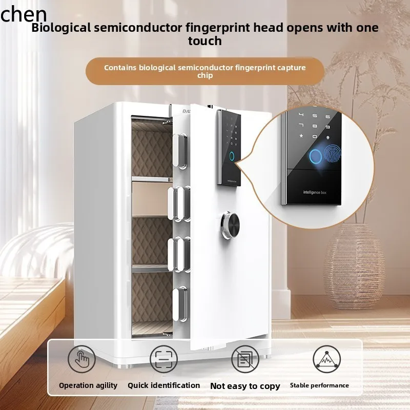 ZML Home Office WiFi Safe Fingerprint Password Anti-theft All-steel Mini Invisible Bedside Wardrobe
ZML Home Office WiFi Safe Fingerprint Password Anti-theft All-steel Mini Invisible Bedside Wardrobe