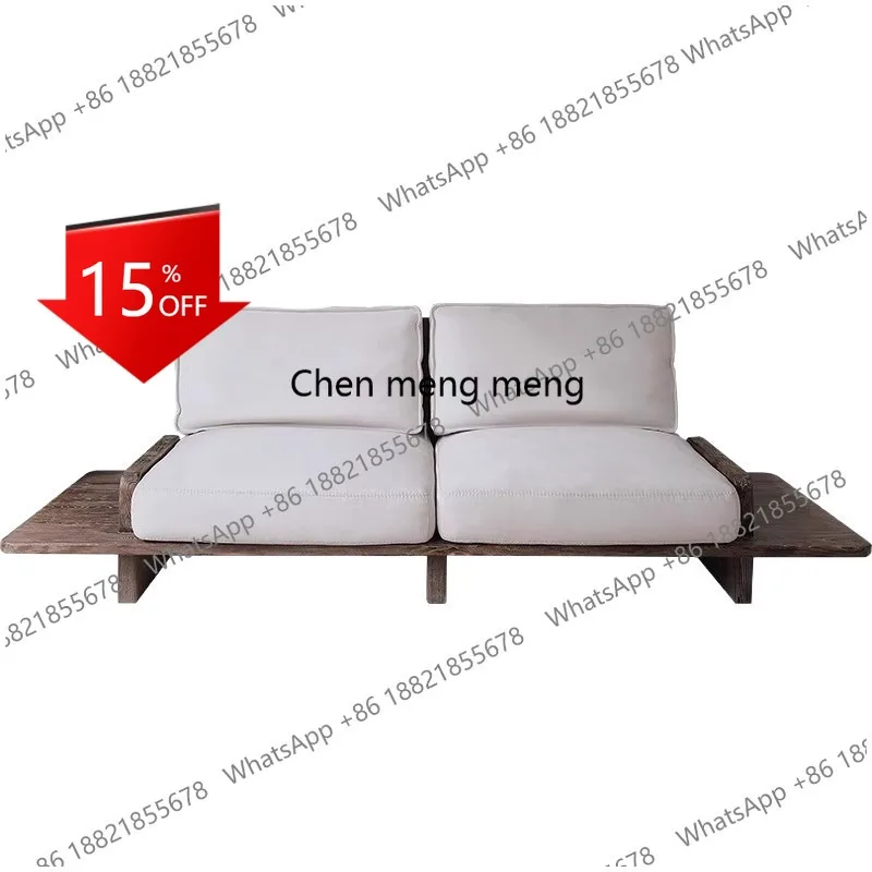 P178 Wabi Sandy Wind Solid Wood Straight Row Sofa B & B Hotel Floor Sofa Backrest Double Sofa Living Room
P178 Wabi Sandy Wind Solid Wood Straight Row Sofa B & B Hotel Floor Sofa Backrest Double Sofa Living Room