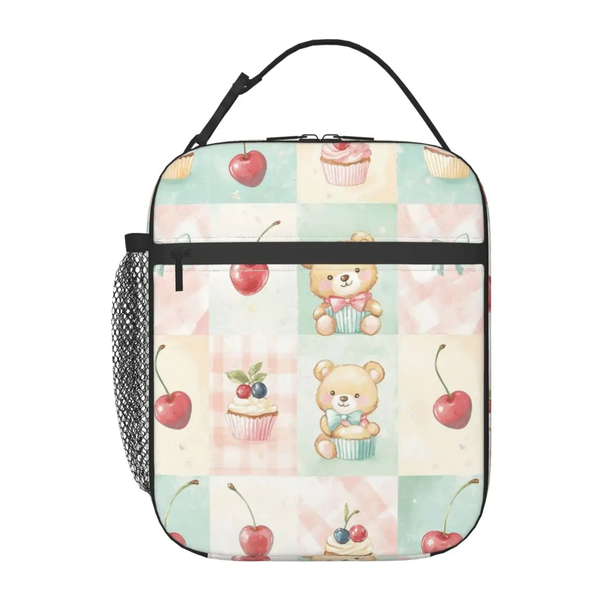 Изолированная сумка для обеда с мультяшным медведем для женщин, многоразовый холодильник, термобокс для еды, ланч-бокс для детей 
Изолированная сумка для обеда с мультяшным медведем для женщин, многоразовый холодильник, термобокс для еды, ланч-бокс для детей