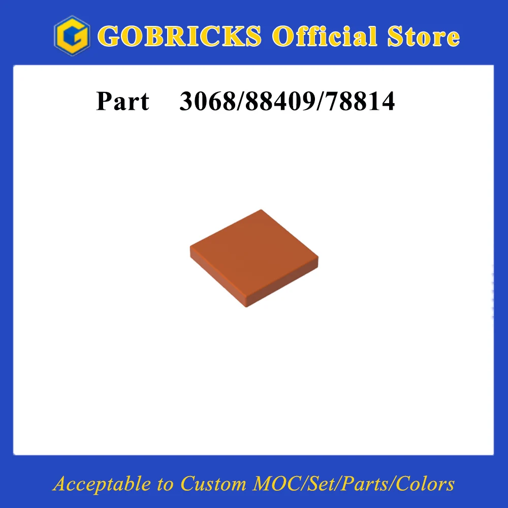 Gobricks 1 шт. плитка MOC 2 x 2 кирпича, совместимые с 3068 88409 78814 Модель Строительные блоки 88409 Детали Детские сборки Игрушки Подарок
Gobricks 1 шт. плитка MOC 2 x 2 кирпича, совместимые с 3068 88409 78814 Модель Строительные блоки 88409 Детали Детские сборки Игрушки Подарок