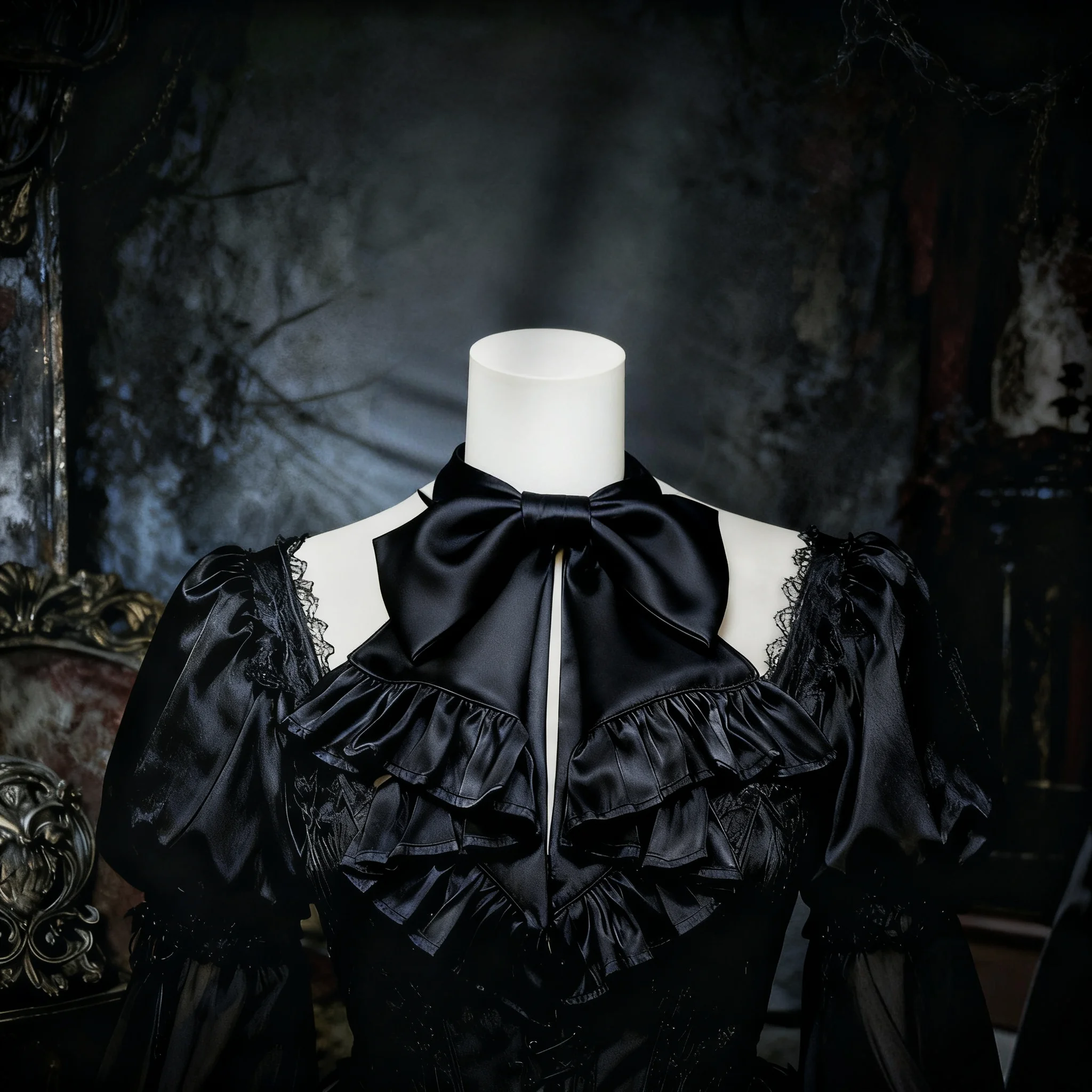 Темный готический черный воротник, орнамент, нерегулярный JSK, искусственный воротник, Лолита, великолепное ретро полотенце со слюной
Темный готический черный воротник, орнамент, нерегулярный JSK, искусственный воротник, Лолита, великолепное ретро полотенце со слюной