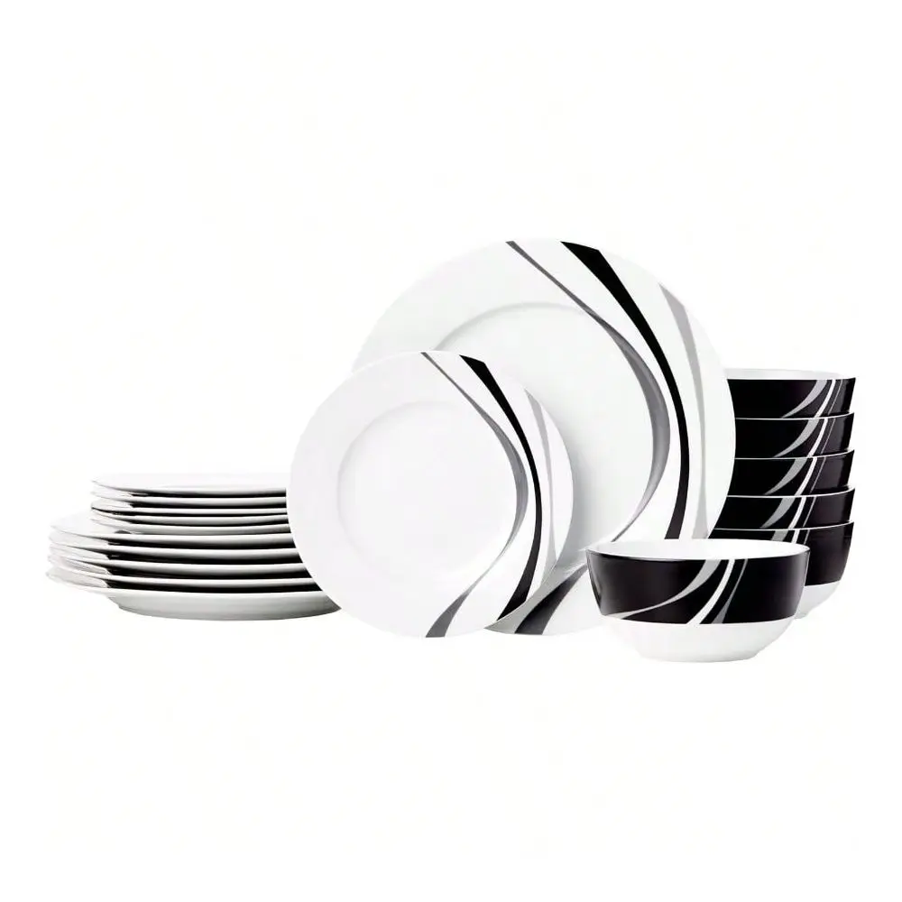 Complete Dinnerware Set For 6 People Microwave And Dishwasher Ideal For Everyday Dining And Family Meals Includes Plates Bowls
Complete Dinnerware Set For 6 People Microwave And Dishwasher Ideal For Everyday Dining And Family Meals Includes Plates Bowls