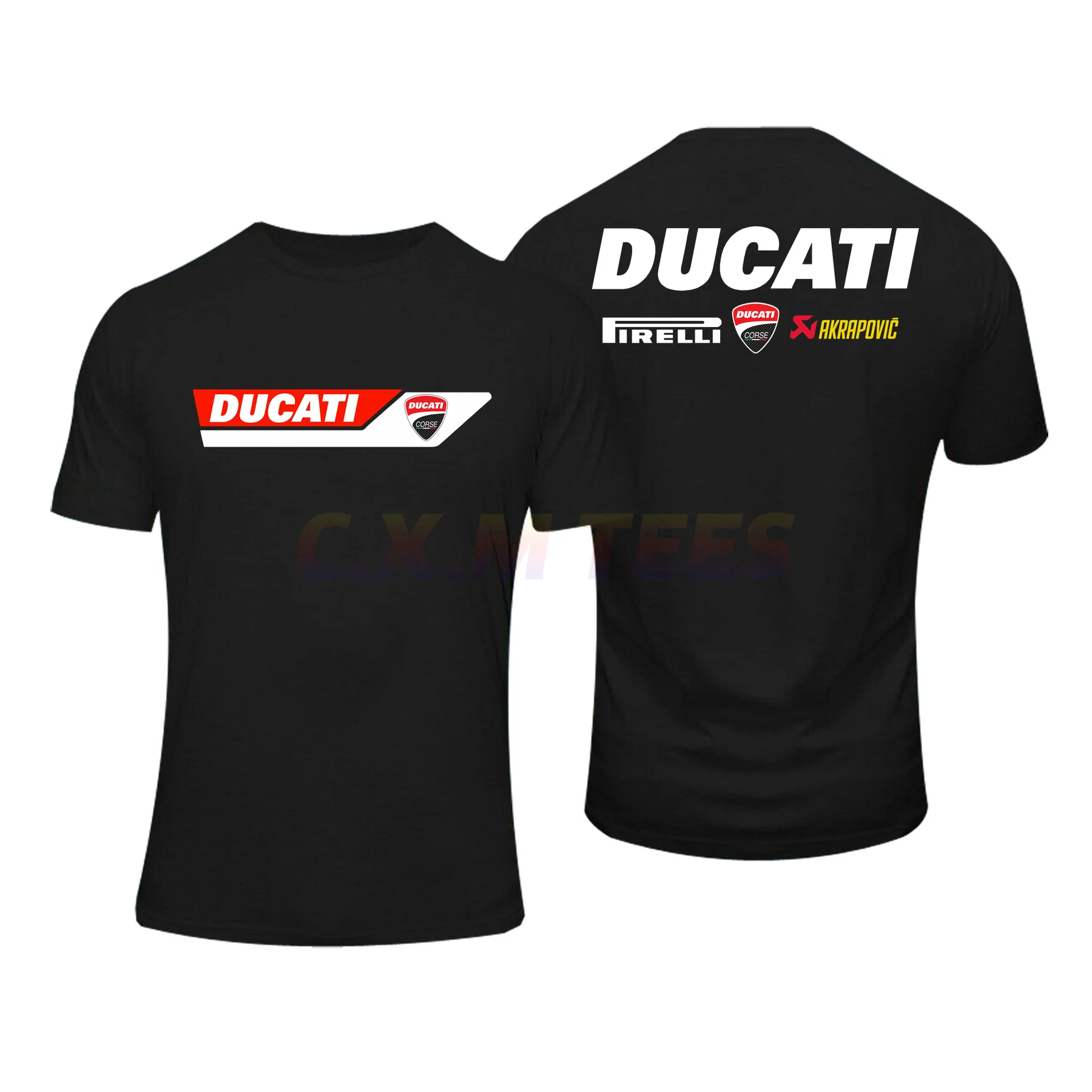 2026 Hot Sale Summer Black 100% Cotton Ducati Panigale Motorcycle T Shirt Men Double-sided Cool Tee Hip Hop Streetwear T-shirt
2026 Hot Sale Summer Black 100% Cotton Ducati Panigale Motorcycle T Shirt Men Double-sided Cool Tee Hip Hop Streetwear T-shirt