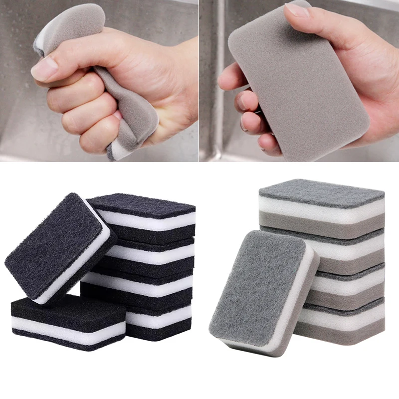 Wholesale Double-sided Cleaning Sponges Pan Pot Cleaning and Maintenance Washing Sponges Household Scouring Pad Kit Tools Brush
Wholesale Double-sided Cleaning Sponges Pan Pot Cleaning and Maintenance Washing Sponges Household Scouring Pad Kit Tools Brush