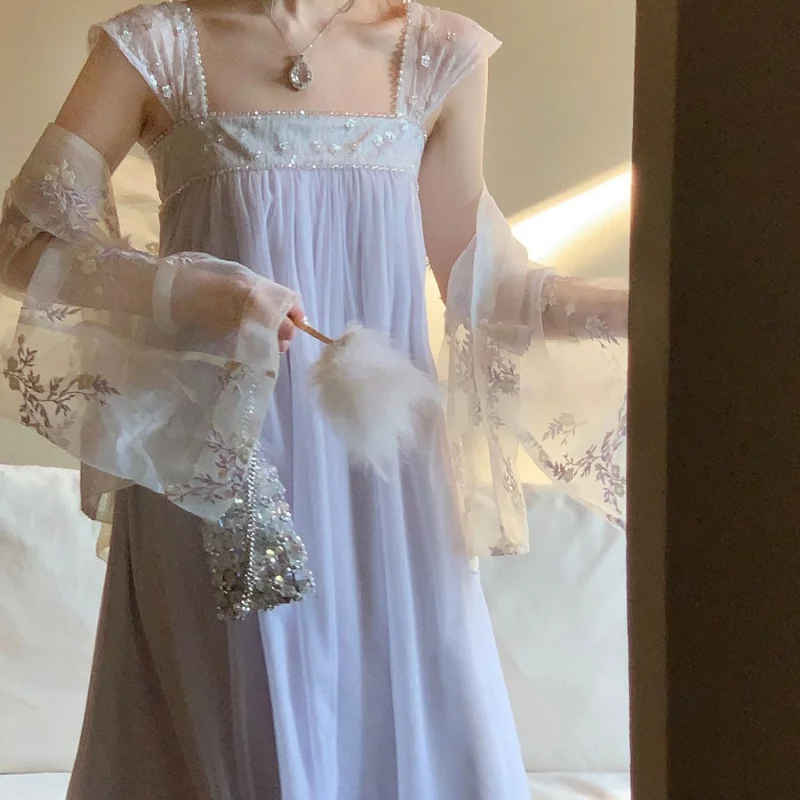 2026 New Flowing Fairy White Lace Spaghetti Strap Dress Women Sleeveless A Line Long Maxi Beach Vacation Wedding Dress
2026 New Flowing Fairy White Lace Spaghetti Strap Dress Women Sleeveless A Line Long Maxi Beach Vacation Wedding Dress