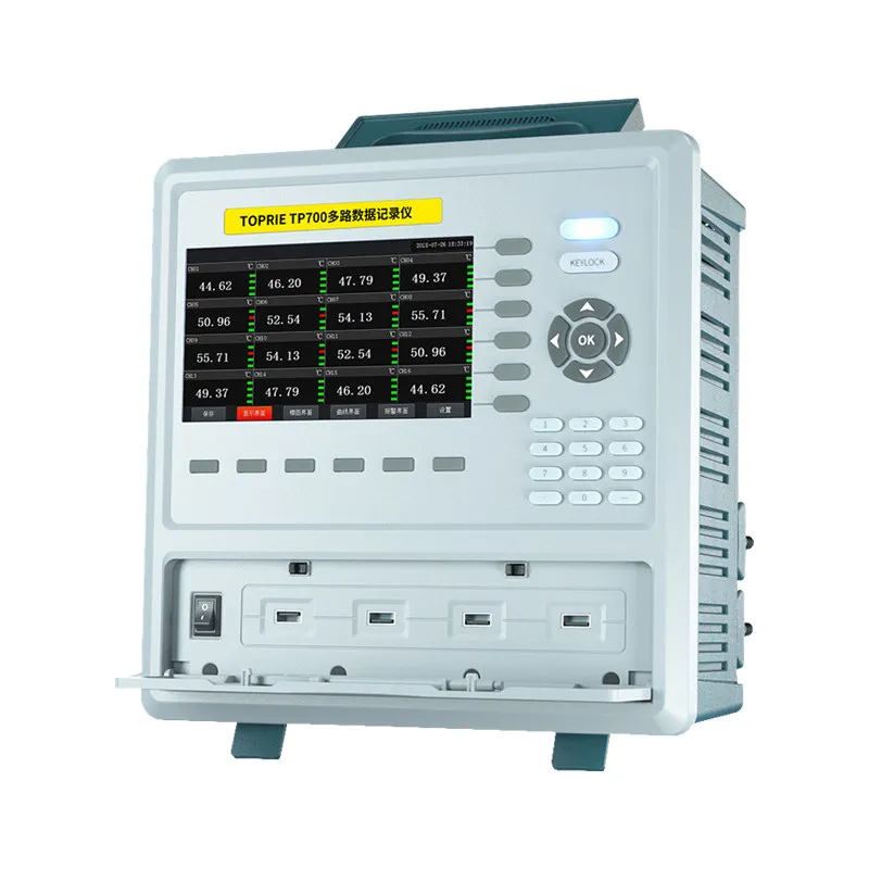 Topray TP700 Multi-channel Paperless Data Recorder Temperature and Humidity Tester
Topray TP700 Multi-channel Paperless Data Recorder Temperature and Humidity Tester