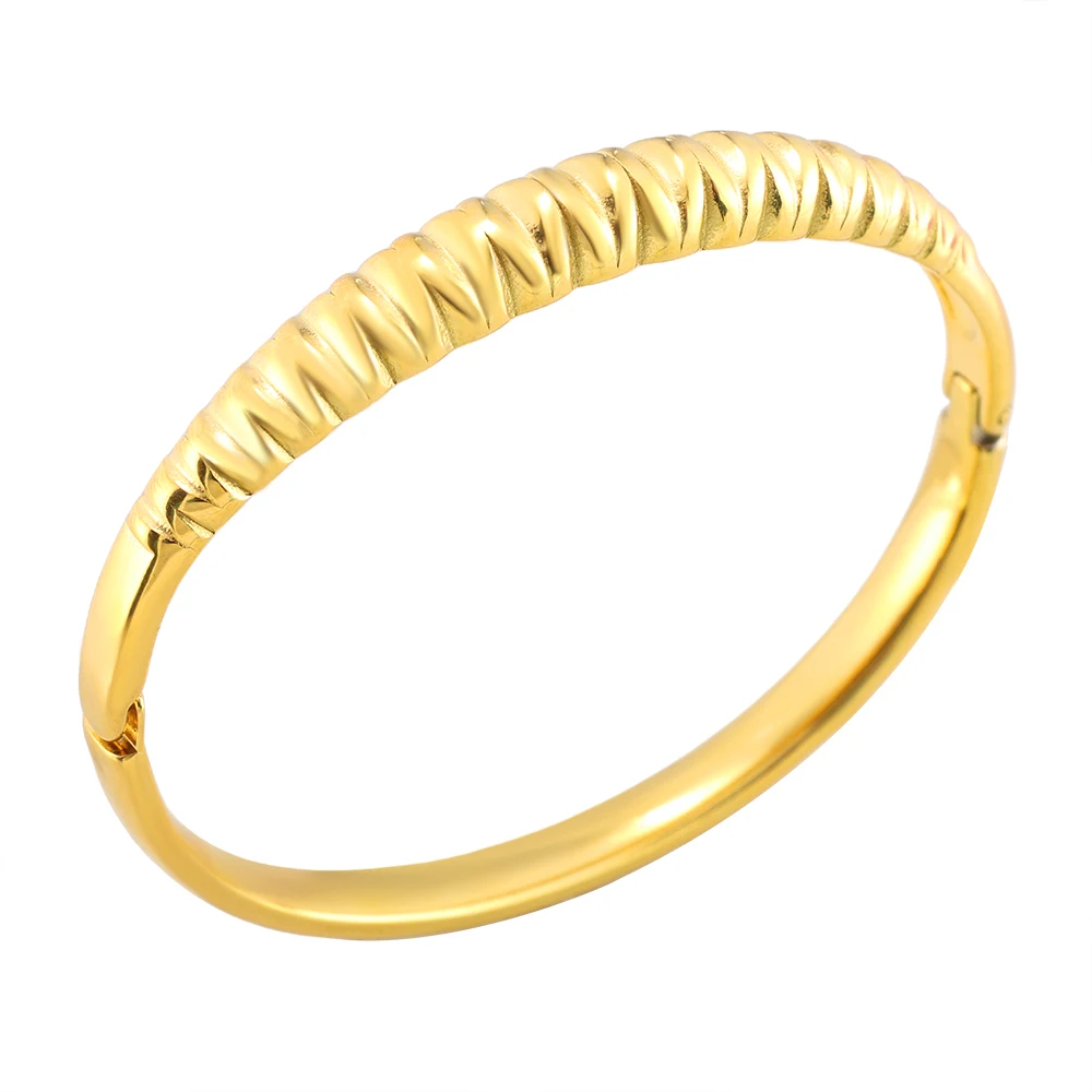 JINHUI Fine Craftsmanship Stainless Steel Casting Petal Wrist Bangles Premium Women Trinkets Rust-proof Bracelet Durable Jewelry
JINHUI Fine Craftsmanship Stainless Steel Casting Petal Wrist Bangles Premium Women Trinkets Rust-proof Bracelet Durable Jewelry