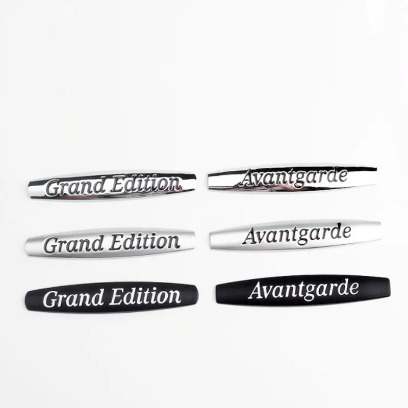 Avantgarde grand edition logo car stickers for Mercedes-Benz refit car accessories fender side labels body decoration decals
Avantgarde grand edition logo car stickers for Mercedes-Benz refit car accessories fender side labels body decoration decals