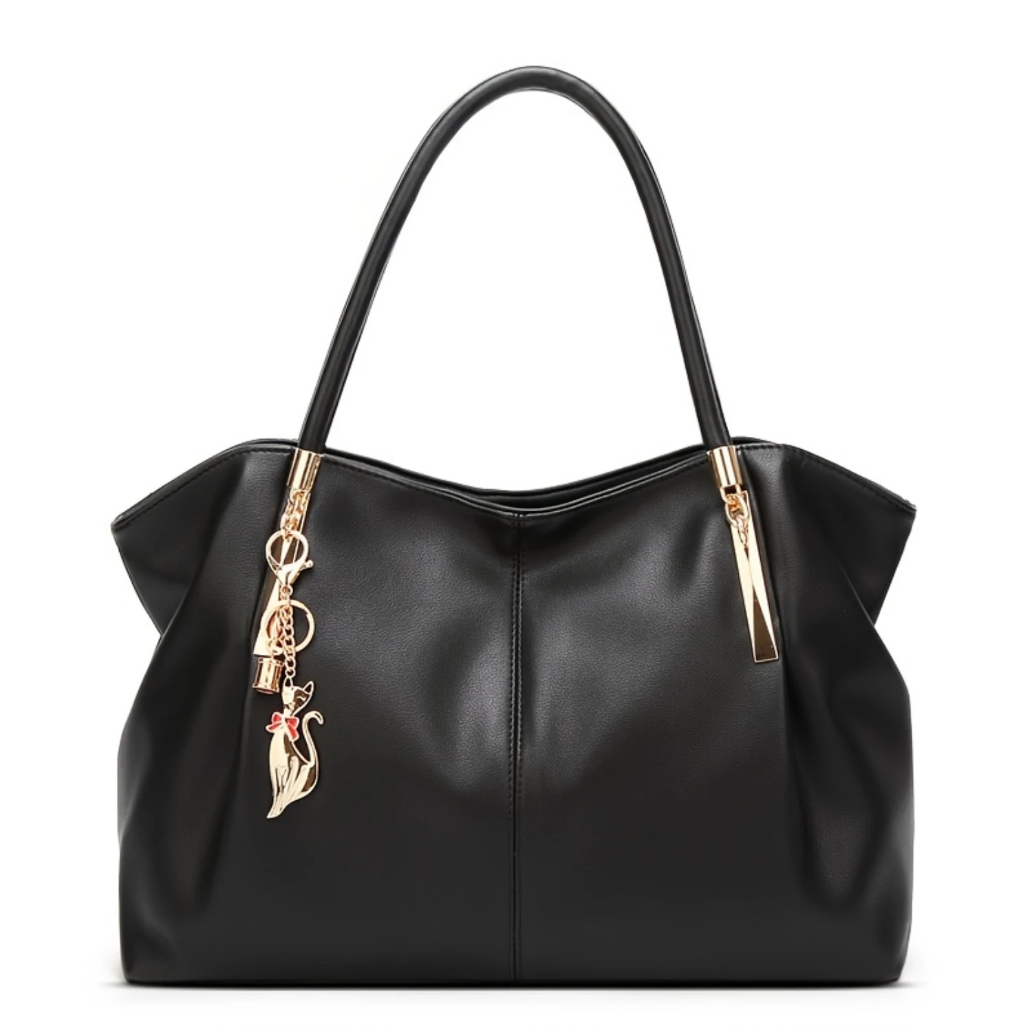 Fashion Solid Color Tote Bag, Large Capacity Shoulder Bag, Women's PU Leather Satchel Purse
Fashion Solid Color Tote Bag, Large Capacity Shoulder Bag, Women's PU Leather Satchel Purse