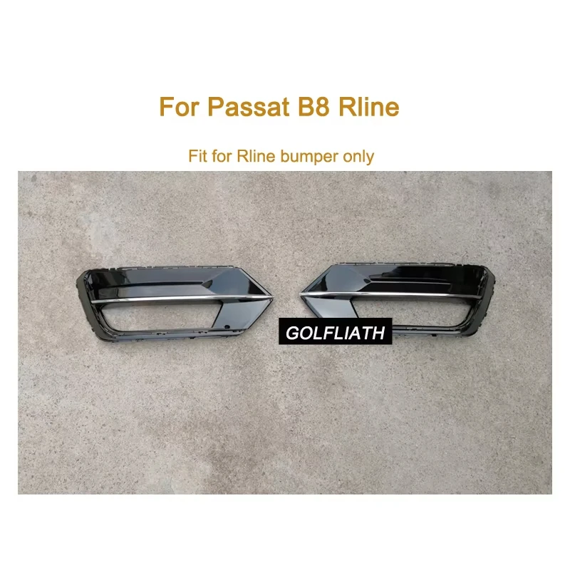 Front Side Fog Light Grill Fog Lamp Cover For VW Passat B8 Rline Bumper Accessory 2016 2017 2018
Front Side Fog Light Grill Fog Lamp Cover For VW Passat B8 Rline Bumper Accessory 2016 2017 2018