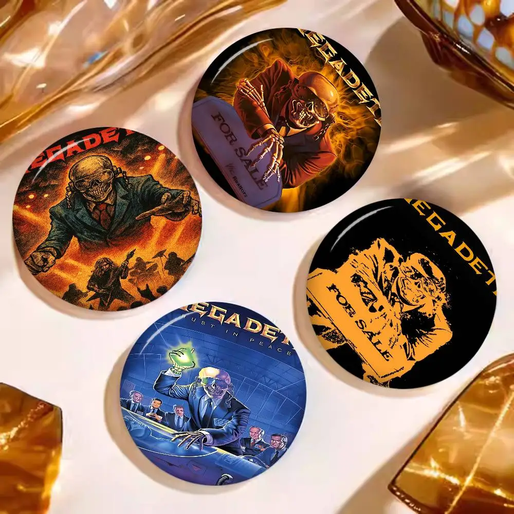 Classic Heavy Metal Rock Band Megadeths Anime Button Pin Handmade Brooch for Clothes Cartoon Badge Backpack Decoration Jewelry
Classic Heavy Metal Rock Band Megadeths Anime Button Pin Handmade Brooch for Clothes Cartoon Badge Backpack Decoration Jewelry