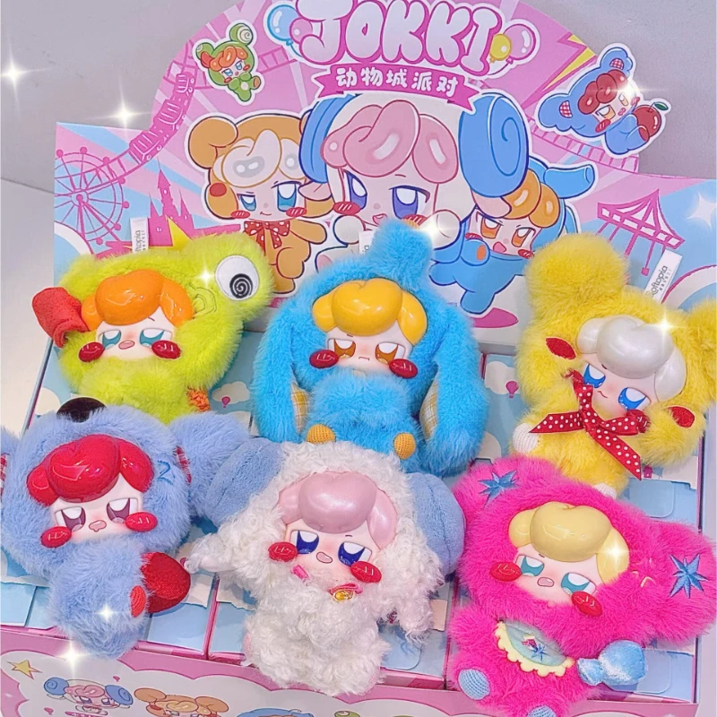 Jokki Animal City Party Series Blind Box Toys Mystery Box Kawaii Jokki Vinyl Doll Keychain Pendant Anime Figure Birthday Gift
Jokki Animal City Party Series Blind Box Toys Mystery Box Kawaii Jokki Vinyl Doll Keychain Pendant Anime Figure Birthday Gift