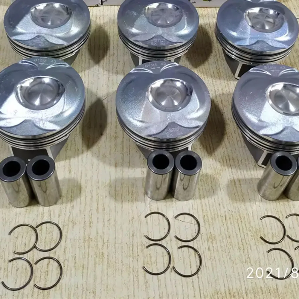 Engine Piston Kit Ring Piston for Land Rover 3.0 3.0T 306PS Petrol STD Oversize 0.25 0.5 84.5MM 1.2x1.2x2.0MM
Engine Piston Kit Ring Piston for Land Rover 3.0 3.0T 306PS Petrol STD Oversize 0.25 0.5 84.5MM 1.2x1.2x2.0MM