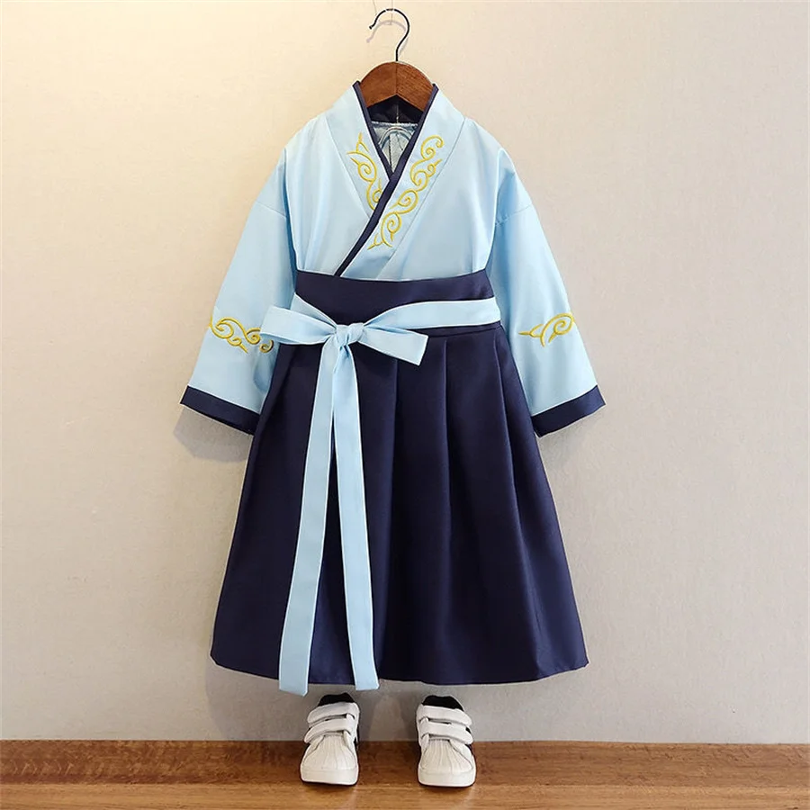 New Arrival Children's Hanfu Tang Costume Scholar Three-Character Classic Performance Outfit for Boys and Girls
New Arrival Children's Hanfu Tang Costume Scholar Three-Character Classic Performance Outfit for Boys and Girls