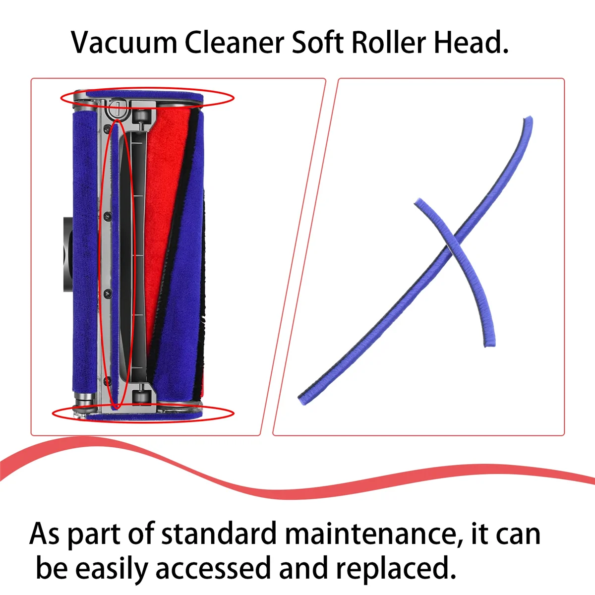 XFDZ 9Pcs Soft Plush Strips for Dyson V6 V7 V8 V10 V11 Vacuum Cleaner Soft Roller Head Replacement Accessories Parts
XFDZ 9Pcs Soft Plush Strips for Dyson V6 V7 V8 V10 V11 Vacuum Cleaner Soft Roller Head Replacement Accessories Parts