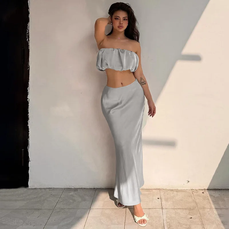 Women's 2024 Summer New Style Small Fragrance Strap Top Slim Skirt Suit Sexy Party Club Outfit Vestidos
Women's 2024 Summer New Style Small Fragrance Strap Top Slim Skirt Suit Sexy Party Club Outfit Vestidos
