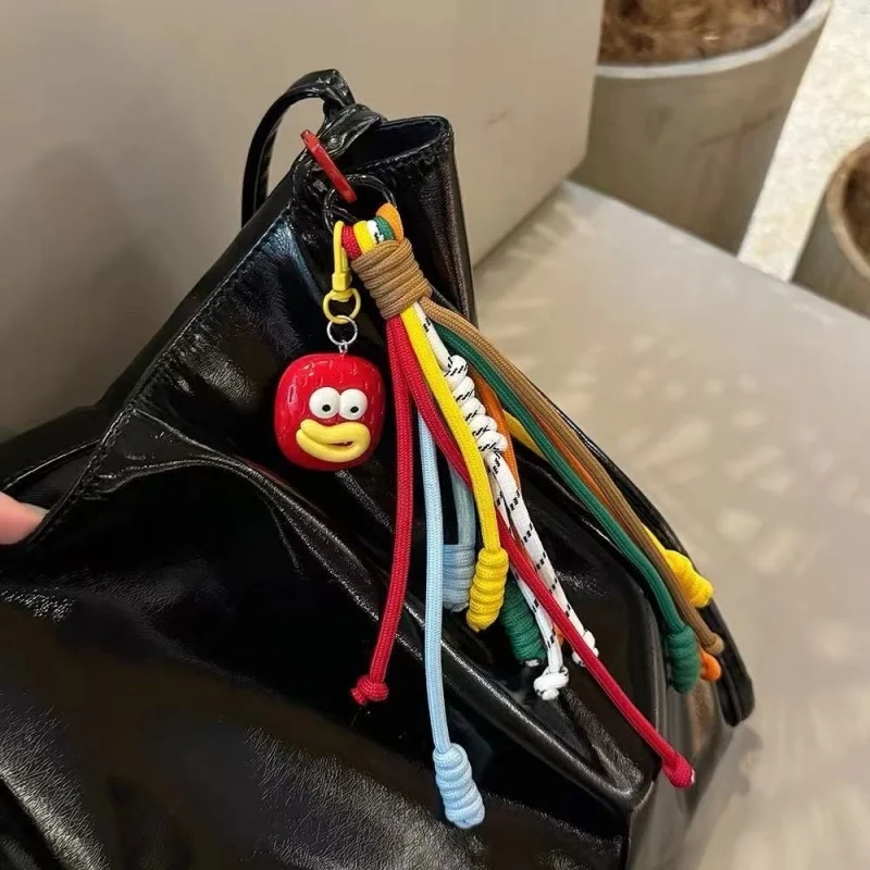 Cute Cartoon Face Bag Charm Colorful Braided Tassel Keychain Funny Resin Pendant Decorative Accessory For Handbag Backpack Keys
Cute Cartoon Face Bag Charm Colorful Braided Tassel Keychain Funny Resin Pendant Decorative Accessory For Handbag Backpack Keys