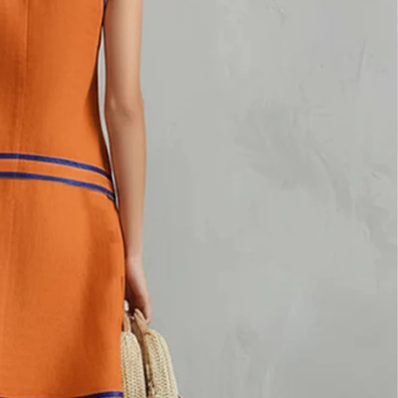 Summer Women's Mini Dress Solid Color Elegant Temperament Slim Versatile Simple Daily Fashionable Hanging Neck Vestidos
Summer Women's Mini Dress Solid Color Elegant Temperament Slim Versatile Simple Daily Fashionable Hanging Neck Vestidos