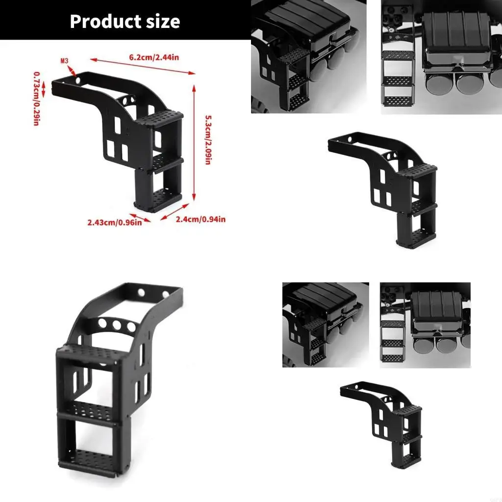 Remote Control Foot Pedal Set for 1/14 Foot Plate Accessories Truck Model Metal Foot Plate Parts Replace Tool
Remote Control Foot Pedal Set for 1/14 Foot Plate Accessories Truck Model Metal Foot Plate Parts Replace Tool