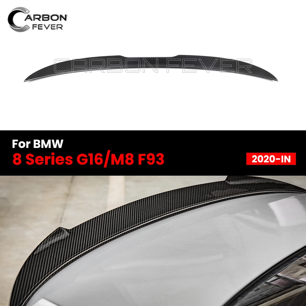 Real Dry Carbon Fiber Rear Roof Trunk Spoiler Wing for BMW 8 Series G16 M8 F93 MP Style 2020-IN
Real Dry Carbon Fiber Rear Roof Trunk Spoiler Wing for BMW 8 Series G16 M8 F93 MP Style 2020-IN