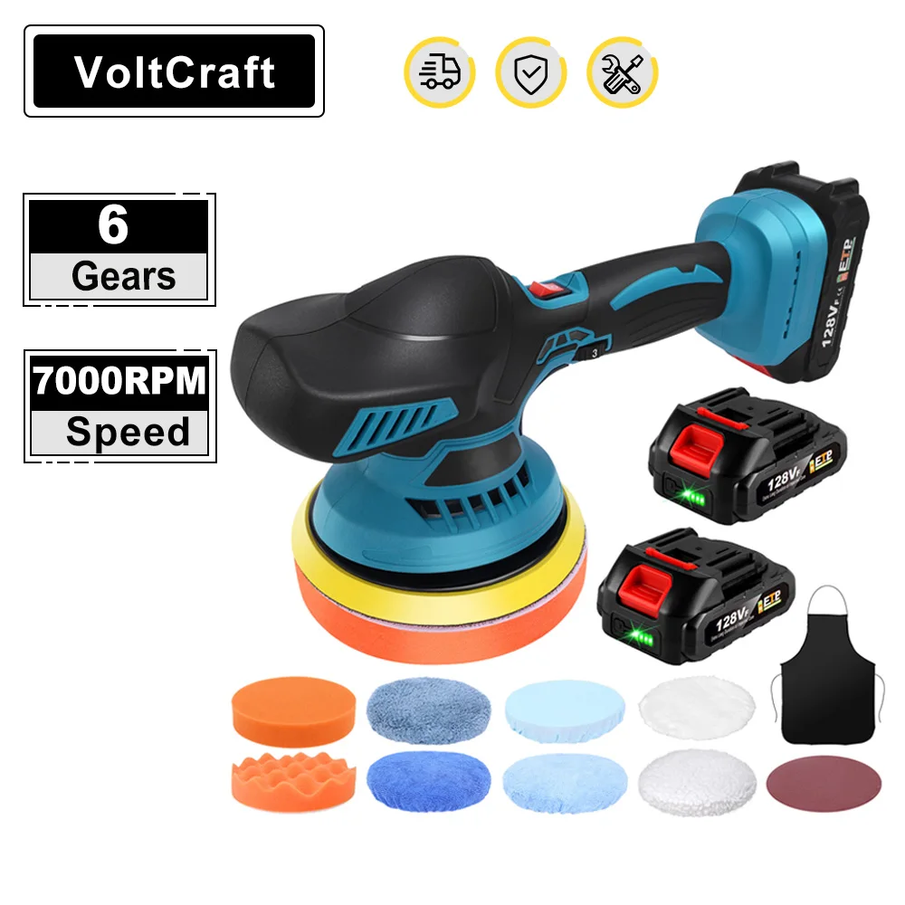 Cordless Car Polisher 6 Gears Adjustable Electric Waxing Sanding Sealing Glaze Power Polishing Machine For Makita 18v Battery Y
Cordless Car Polisher 6 Gears Adjustable Electric Waxing Sanding Sealing Glaze Power Polishing Machine For Makita 18v Battery Y