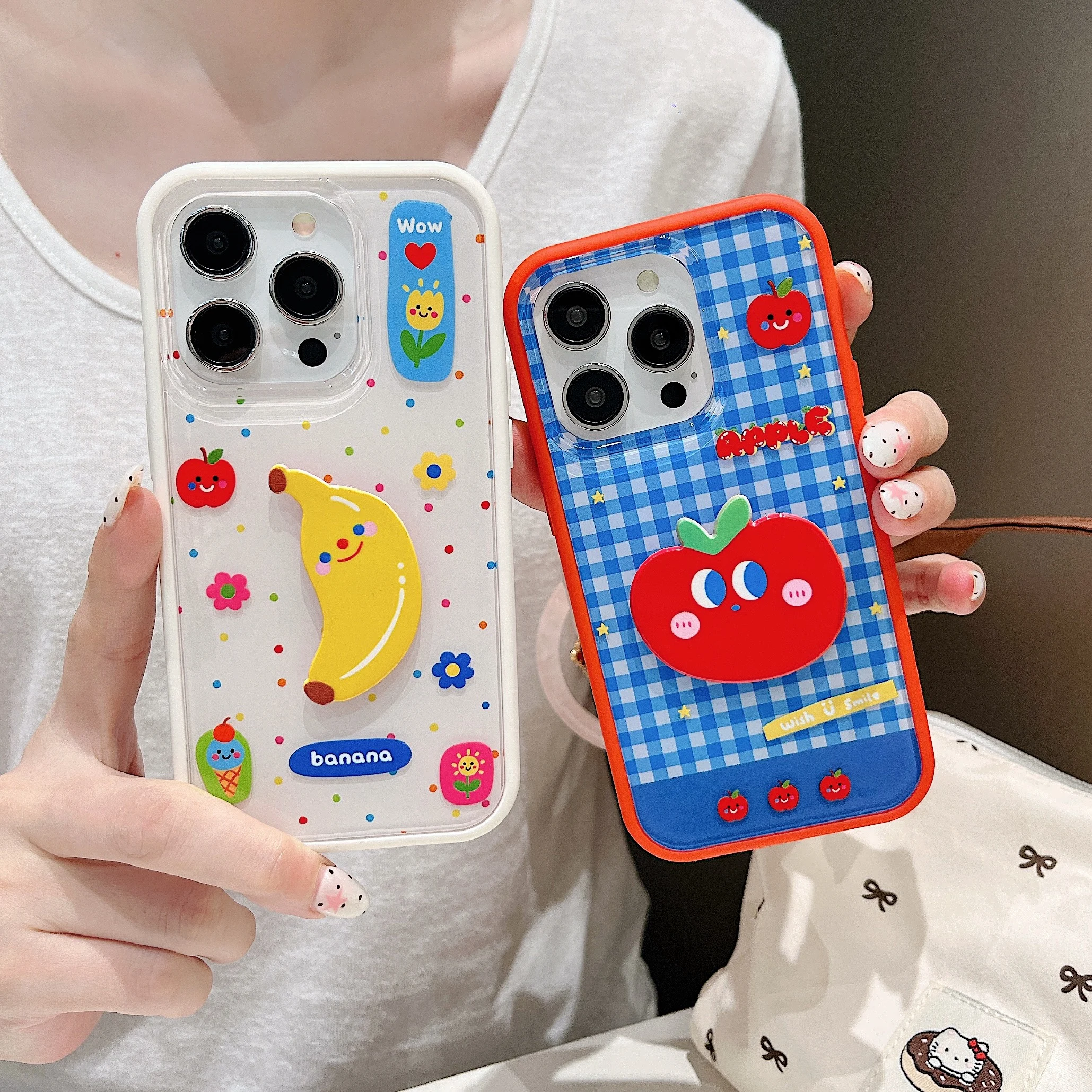 New HelloKitty Lovely Anti-fall Cover Funda For iPhone 16 15 14 13 Pro Max - Stylish Luxury INS Korean Cute Shockproof Phone Cas
New HelloKitty Lovely Anti-fall Cover Funda For iPhone 16 15 14 13 Pro Max - Stylish Luxury INS Korean Cute Shockproof Phone Cas