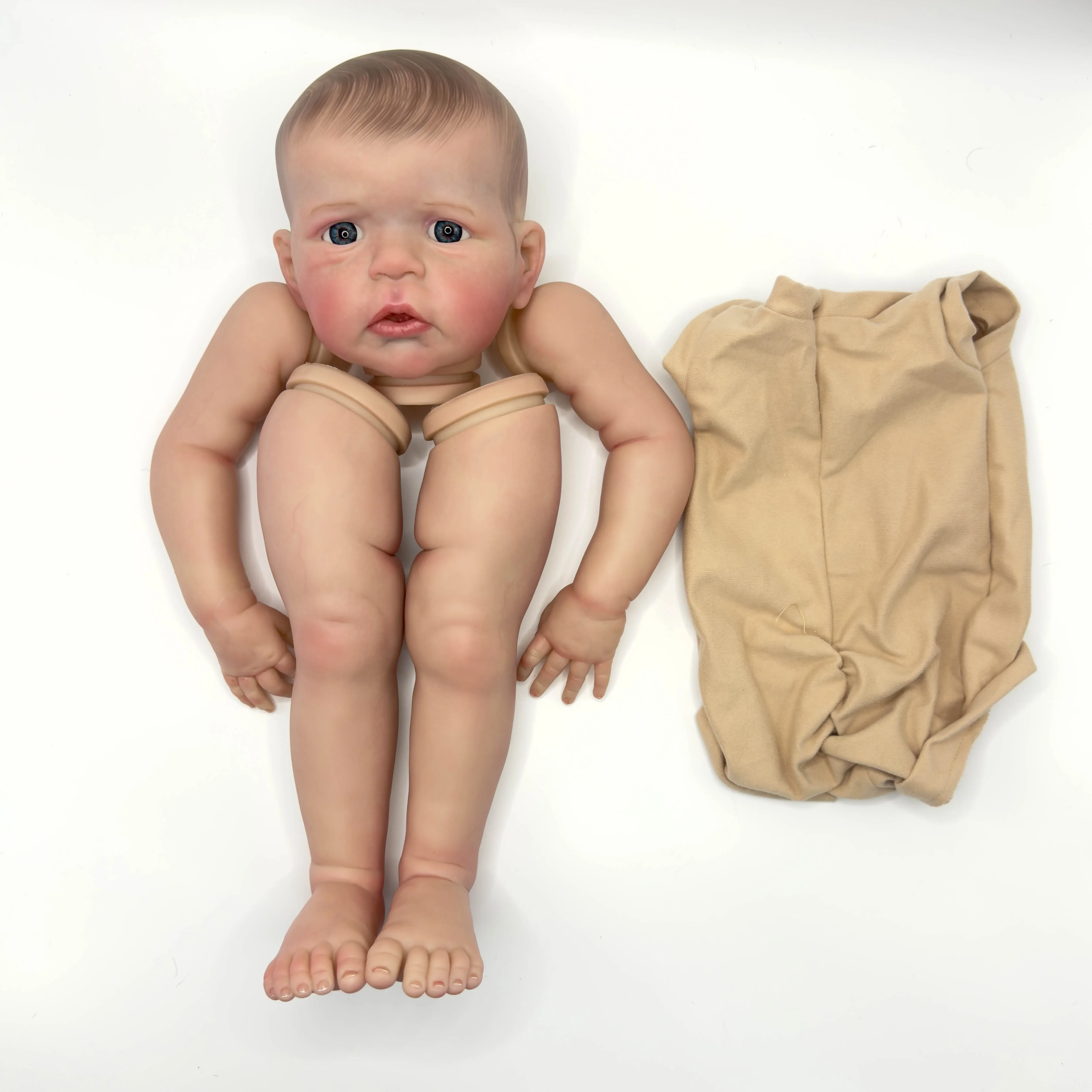 EGO 24inch Sandie Lifelike Unfinished Reborn Doll kit painted Doll kit Doll parts with Hand Draw Hair
EGO 24inch Sandie Lifelike Unfinished Reborn Doll kit painted Doll kit Doll parts with Hand Draw Hair