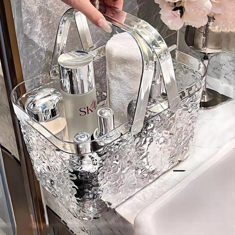 Portable Bathing Plastic Storage Basket Toiletries Basket Draining Basket for Outdoor Use Student Dormitory Special
Portable Bathing Plastic Storage Basket Toiletries Basket Draining Basket for Outdoor Use Student Dormitory Special