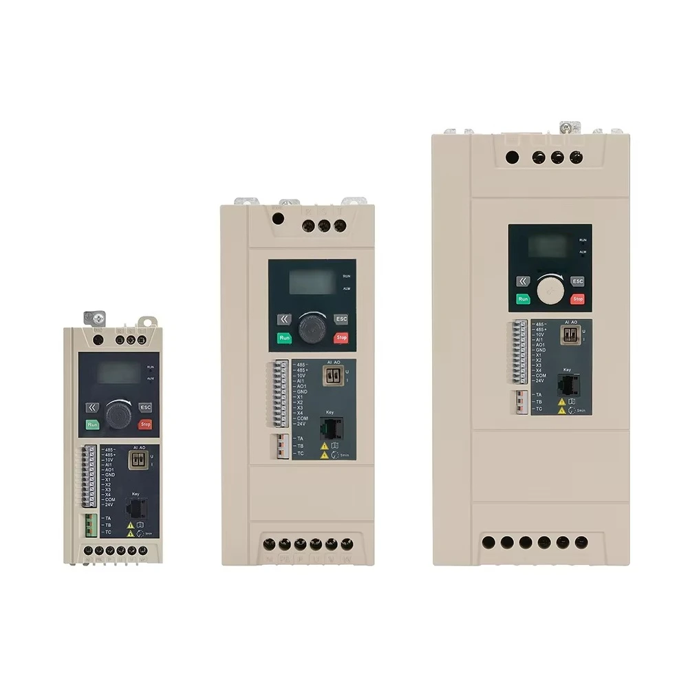 3 Phase VFD Drive 0.75-220KW Variable Frequency Drive for Industrial Motor Control
3 Phase VFD Drive 0.75-220KW Variable Frequency Drive for Industrial Motor Control