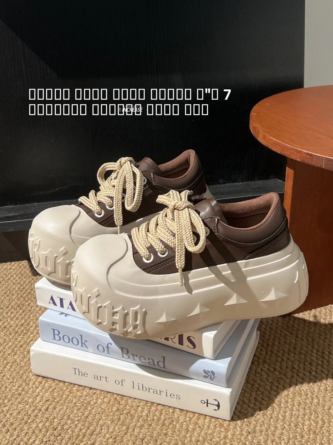 Casual Sport oes Women's Doll Head Design Heightening All-Match Flat Heel Autumn New Sle Comfortable Breathable oes
Casual Sport oes Women's Doll Head Design Heightening All-Match Flat Heel Autumn New Sle Comfortable Breathable oes