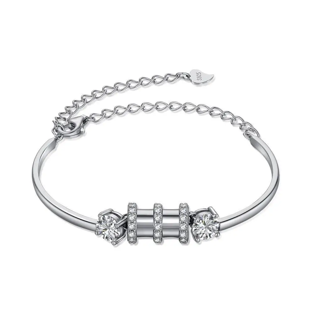 MSB016 Amazing Style 925 Sterling Silver Zircon Bracelet Jewelry Accessories Women Supplies Cylinder Shape Hot
MSB016 Amazing Style 925 Sterling Silver Zircon Bracelet Jewelry Accessories Women Supplies Cylinder Shape Hot