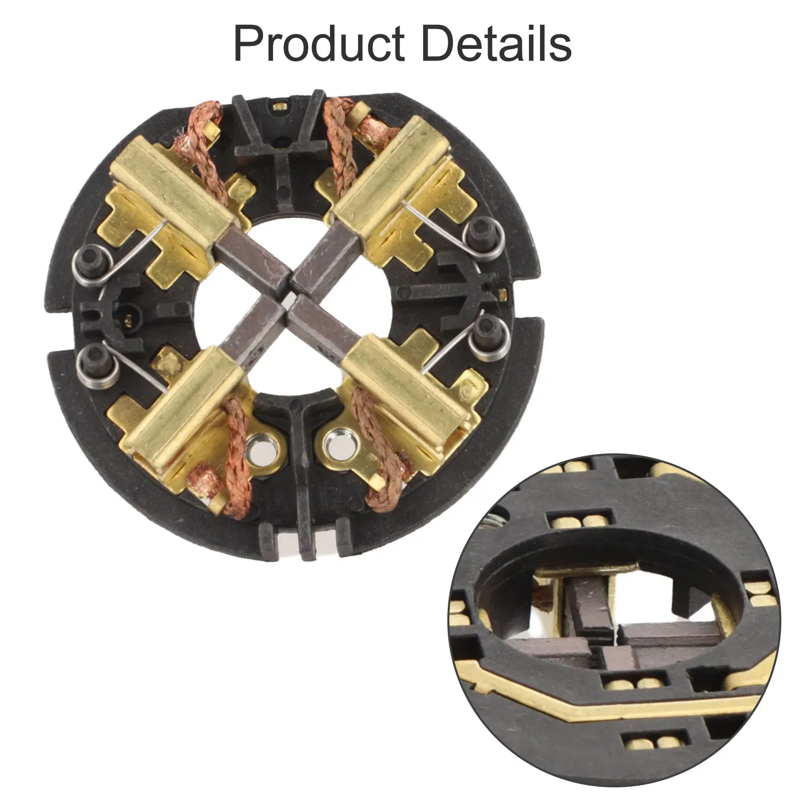 Сменный держатель угольных щеток для аккумуляторных ударных дрелей и шуруповертов 18В и 12В, таких как HD18PD, HD18DD, C18ID, C18PD, C18IW
Сменный держатель угольных щеток для аккумуляторных ударных дрелей и шуруповертов 18В и 12В, таких как HD18PD, HD18DD, C18ID, C18PD, C18IW