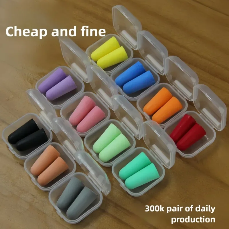 10 Pack Noise Canceling Earplugs for Sleep/Work/Study | Slow Rebound Foam & Industrial Soundproof Protection
10 Pack Noise Canceling Earplugs for Sleep/Work/Study | Slow Rebound Foam & Industrial Soundproof Protection
