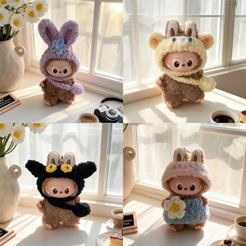 For labubu 4.0 The Monsters Pin Love Series Cute Knitting Animal Cat Mouse Clothing Disney StellaLou CookieAnn Bear Clothes
For labubu 4.0 The Monsters Pin Love Series Cute Knitting Animal Cat Mouse Clothing Disney StellaLou CookieAnn Bear Clothes
