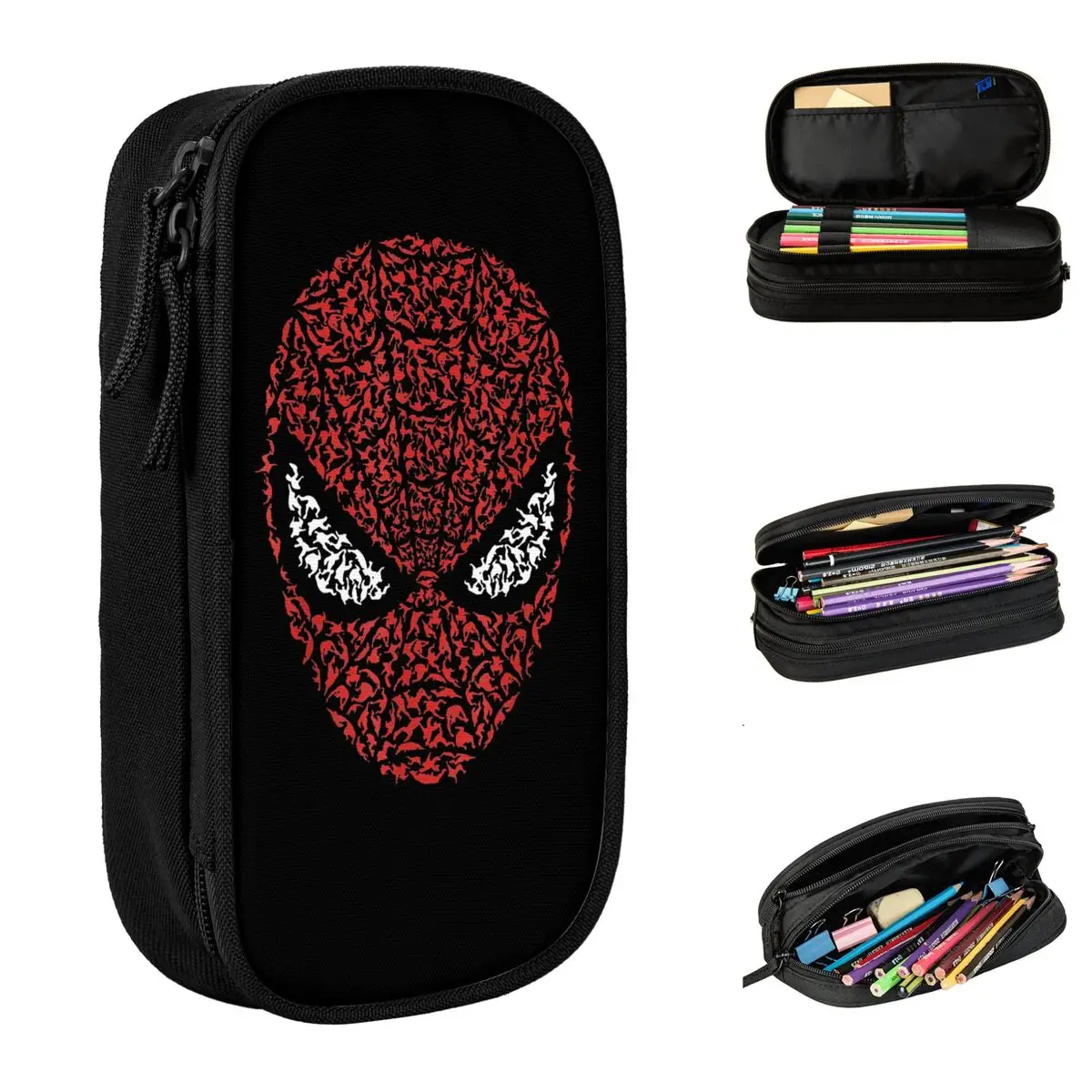 Spiderman Head Pencil Cases Fashion Pen Box Bag Student Large Storage School Supplies Zipper Pencil Pouch
Spiderman Head Pencil Cases Fashion Pen Box Bag Student Large Storage School Supplies Zipper Pencil Pouch