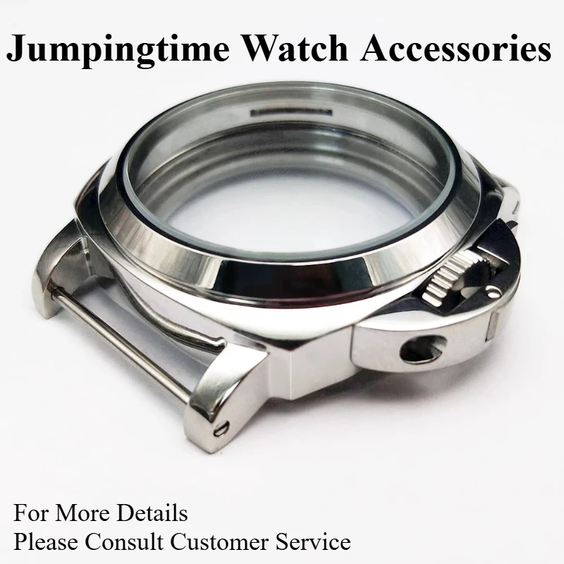 Polished Stainless Steel Silver Case 44mm Suitable for Panerai Eta6497/98 Series Seagull ST36 Movement High Quality Case
Polished Stainless Steel Silver Case 44mm Suitable for Panerai Eta6497/98 Series Seagull ST36 Movement High Quality Case
