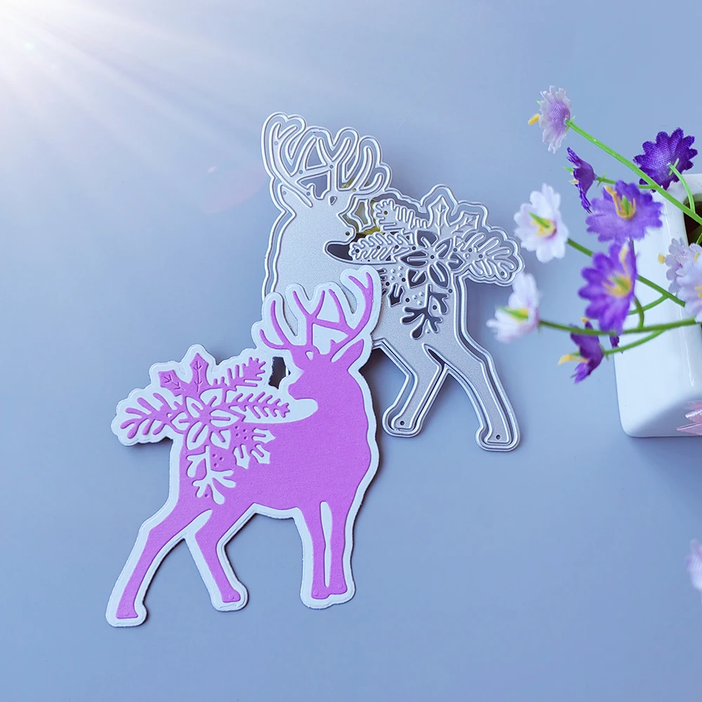 Exquisite Christmas Deer cutting dies scrapbook decoration embossed photo album decoration card making DIY crafts
Exquisite Christmas Deer cutting dies scrapbook decoration embossed photo album decoration card making DIY crafts