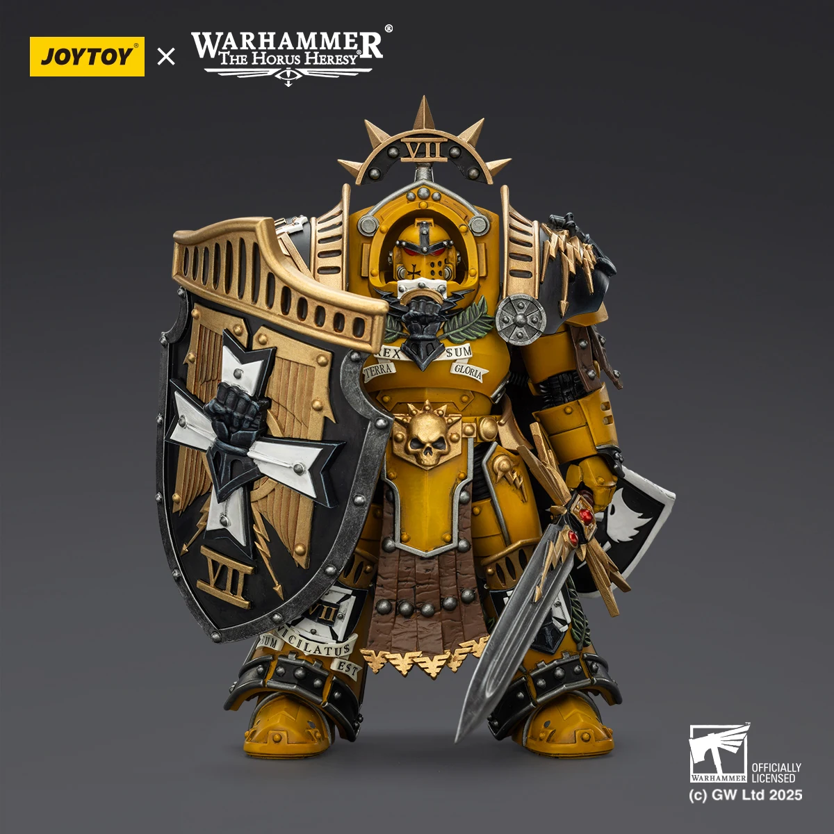 Фигурка HIPLAY JOYTOY Warhammer JT03295 Imperial Fists Legion Praetor in Tartaros Terminator Armor в масштабе 1/18
Фигурка HIPLAY JOYTOY Warhammer JT03295 Imperial Fists Legion Praetor in Tartaros Terminator Armor в масштабе 1/18