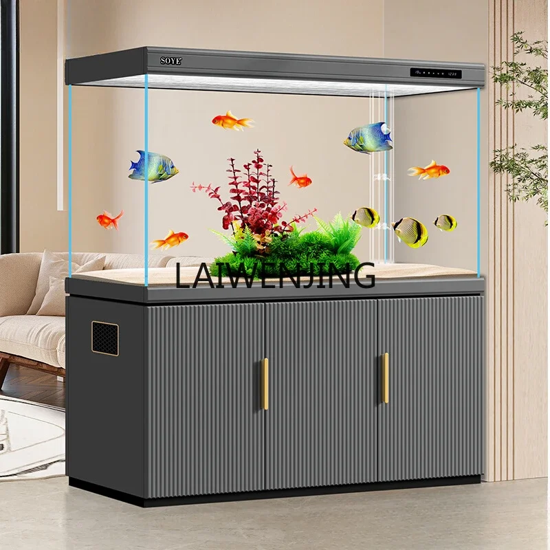 HLZ fish tank living room large intelligent ecological bottom filter floor ultra-white new household partition aquarium
HLZ fish tank living room large intelligent ecological bottom filter floor ultra-white new household partition aquarium