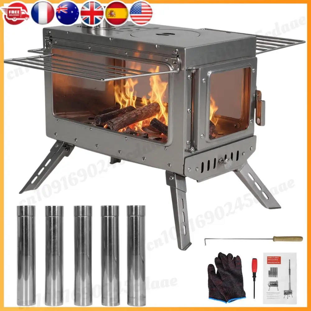 Outdoor Heating Stove with Chimney Pipe Clean Burning Heating Stove Rust Proof for Tents Shelters Camping
Outdoor Heating Stove with Chimney Pipe Clean Burning Heating Stove Rust Proof for Tents Shelters Camping