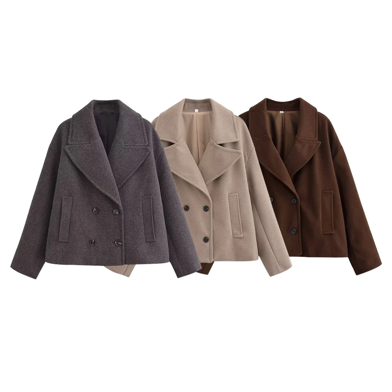 Зимние женские куртки 2025 года, новые модные свободные теплые элегантные женские пальто с лацканами и длинными рукавами, зимние шикарные праздничные молодежные куртки
Зимние женские куртки 2025 года, новые модные свободные теплые элегантные женские пальто с лацканами и длинными рукавами, зимние шикарные праздничные молодежные куртки